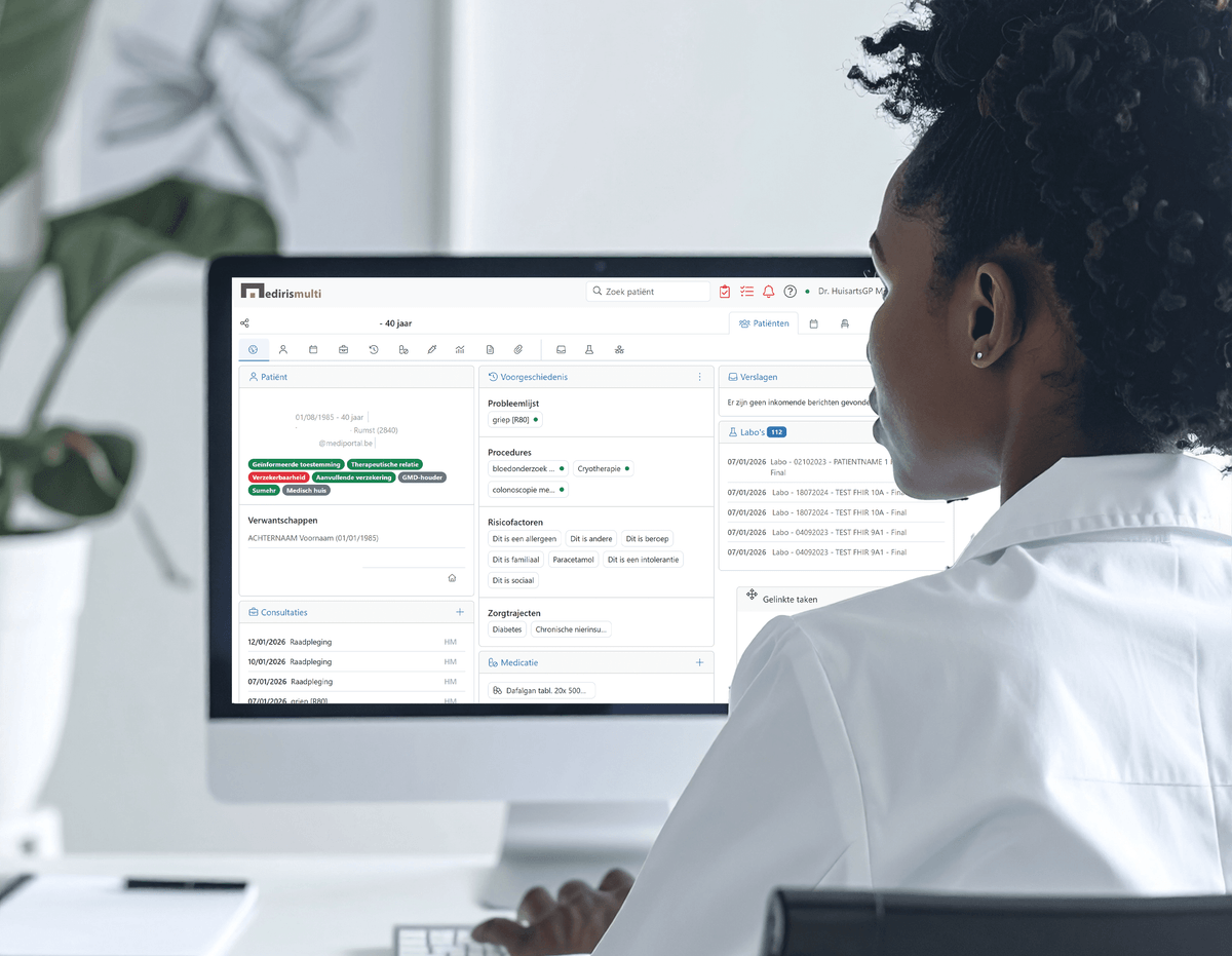 Mediris GP dashboard